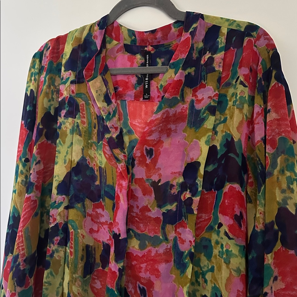 Walter Baker Floral Multicolor Women's Top